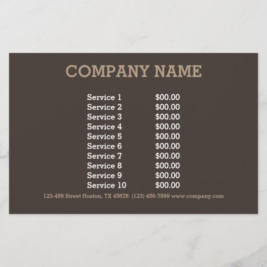 vintage rustieke westerse landelijke chic kant hou flyer (Achterkant)