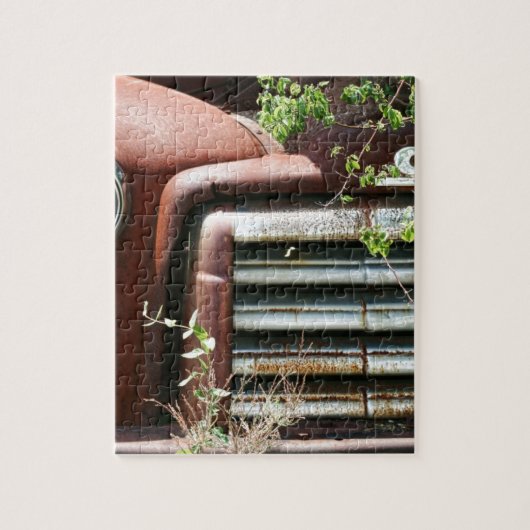 Vintage Rusty GMC Truck Legpuzzel (Verticaal)