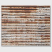 Vintage Rusty Metal Cadeaupapier (Vlak)