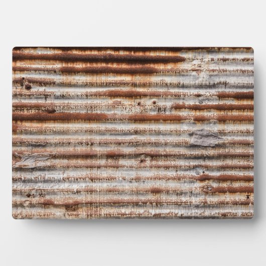 Vintage Rusty Metal Fotoplaat (voorkant)