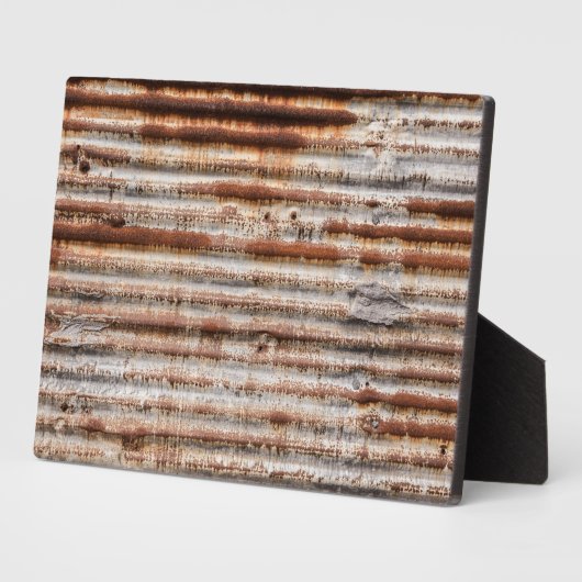 Vintage Rusty Metal Fotoplaat (Zijkant)