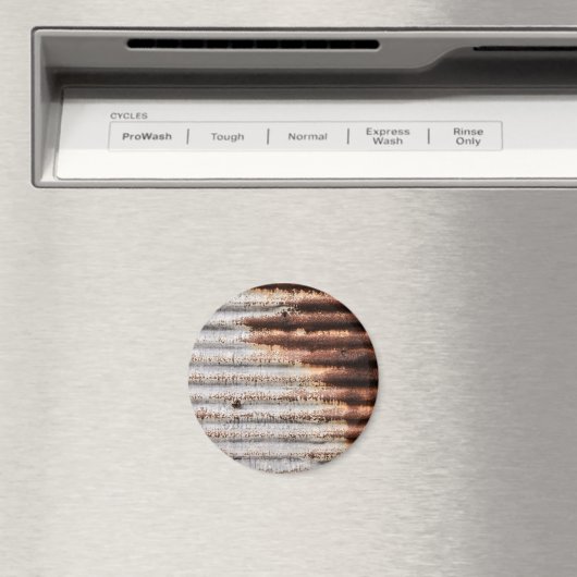 Vintage Rusty Metal Magneet (Insitu (Vaatwasser))