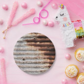 Vintage Rusty Metal Papieren Bordje (Feest)