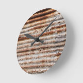 Vintage Rusty Metal Ronde Klok (Hoek)