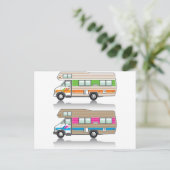 Vintage rv briefkaart (Staand voorkant)