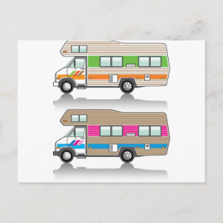 Vintage rv briefkaart