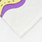 Vintage Safari Animals Fleece Blanket Deken (Hoek)