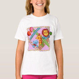 Vintage Safari Dieren T-Shirt