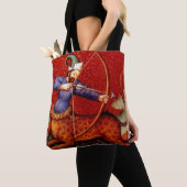 Vintage Sagittarius Tote Bag (Dichtbij)