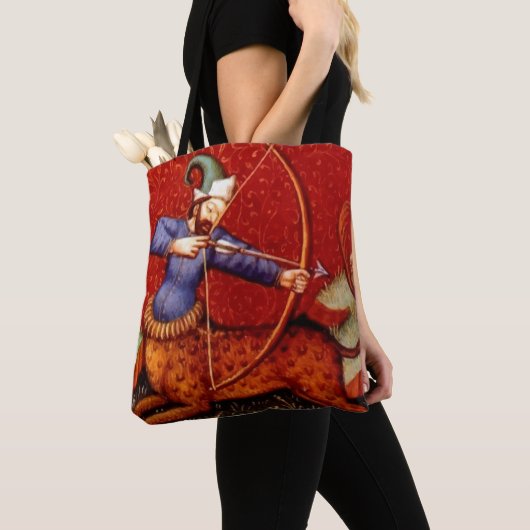 Vintage Sagittarius Tote Bag (Dichtbij)
