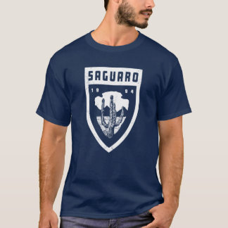 Vintage Saguaro National Park Pijl Badge T-shirt