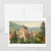 Vintage Saint Blaise Abbey in Germany Briefkaart (Voorkant / Achterkant)