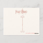 Vintage Saint Nick Briefkaart (Achterkant)