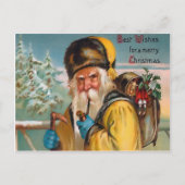 Vintage Saint Nick Briefkaart (Voorkant)