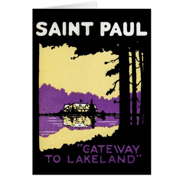Vintage Saint Paul, Minnesota (Voorkant)