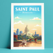 Vintage Saint Paul Minnesota Briefkaart