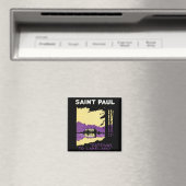 Vintage Saint Paul, Minnesota Magneet (Insitu (Vaatwasser))