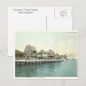 Vintage Sainte Claire Flats Detroit Michigan Briefkaart (Voorkant / Achterkant)