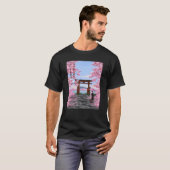 Vintage Sakura Cherry Blossom T-shirt (Voorkant volledig)
