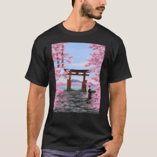 Vintage Sakura Cherry Blossom T-shirt