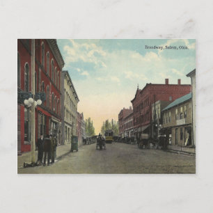 Vintage Salem Ohio Briefkaart