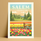 Vintage Salem Oregon Briefkaart