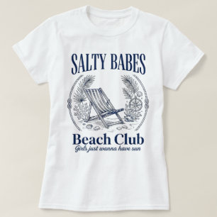Vintage Salty Babes Beach Club T-shirt