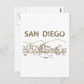 Vintage San Diego Briefkaart (Voorkant / Achterkant)