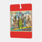Vintage San Diego CA Ornament (Voorkant links)
