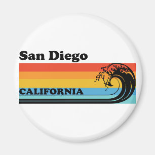 Vintage San Diego Californië Magneet