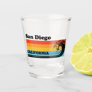 Vintage San Diego Californië Shot Glas