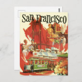 Vintage San Francisco Briefkaart (Voorkant / Achterkant)