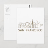 Vintage San Francisco Briefkaart (Voorkant / Achterkant)