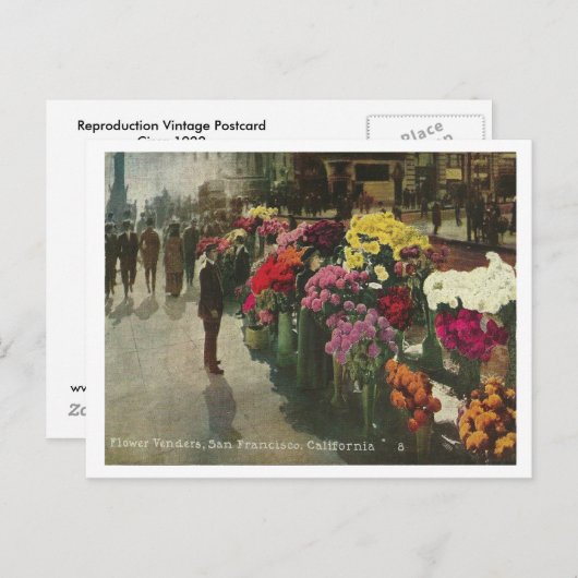 Vintage San Francisco Briefkaart (Voorkant / Achterkant)