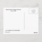 Vintage San Francisco Briefkaart (Achterkant)