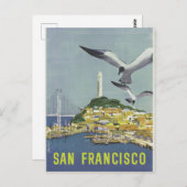 Vintage San Francisco Briefkaart (Voorkant / Achterkant)