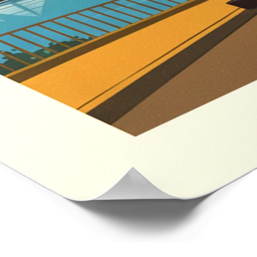 Vintage San Francisco California Poster (Hoek)