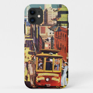 Vintage San Francisco iPhone 11 Hoesje