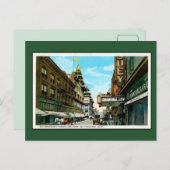Vintage San Francisco Chinatown Briefkaart (Voorkant / Achterkant)