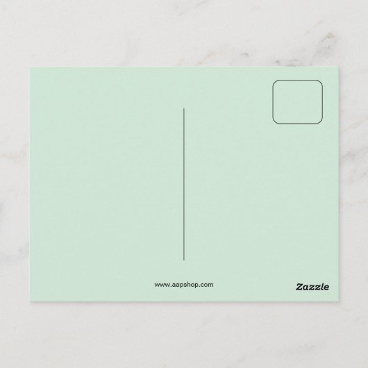 Vintage San Francisco Chinatown Briefkaart (Achterkant)