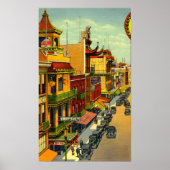 Vintage San Francisco Chinatown Poster (Voorkant)