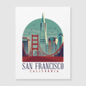 Vintage San Francisco Cityscape (Voorkant)