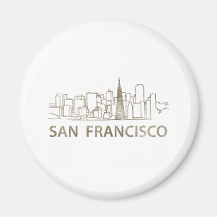 Vintage San Francisco Magneet