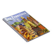 Vintage San Francisco Notitieboek (Rechterzijde)