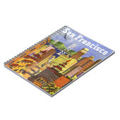 Vintage San Francisco Notitieboek (Linkerzijde)
