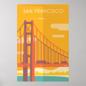 Vintage San Francisco Poster (Voorkant)