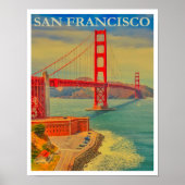 Vintage San Francisco Poster (Voorkant)