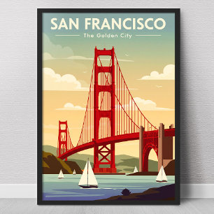 Vintage San Francisco Poster