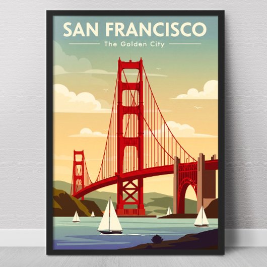 Vintage San Francisco Poster