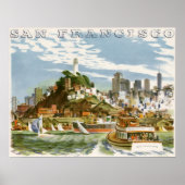 Vintage San Francisco Poster (Voorkant)